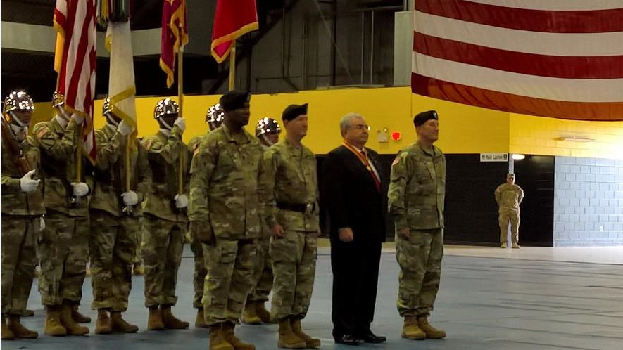 Carmine Spinelli Inducted into the U.S. Army Ordnance Corps